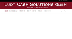Desktop Screenshot of geldzaehlmaschinen.com